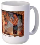 Egyptian glassblower mug