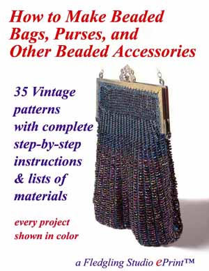 Purse patterns beaded vintage Classic Beaded
