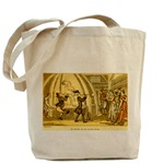 The vintage glass blower's tote bag